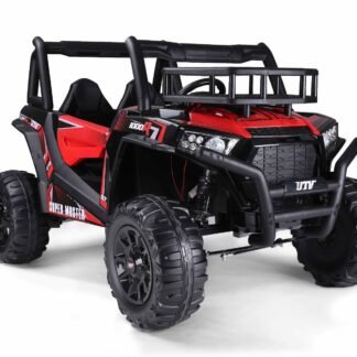 COCHE SUPER-BUGGY UTV 24V, HASTA 100KG DE PESO, ROJO, MANDO RC - INDA747-BN-LE7465
